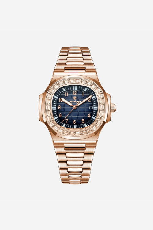 Ashcombe Rose 40mm men's watch, sapphire rose gold, rose gold-tone case